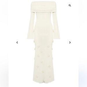 Off shoulder Bodycon Flower Dress